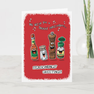 Carte de Noël amusante