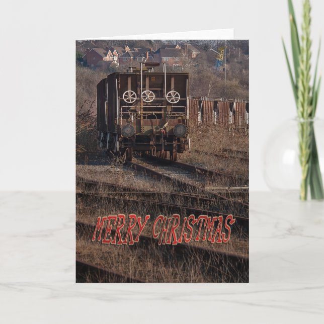 Carte de Noël amusante (Devant)