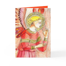 Carte de Noël Angel