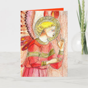 Carte de Noël Angel