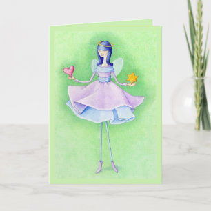 Carte de Noël Angel