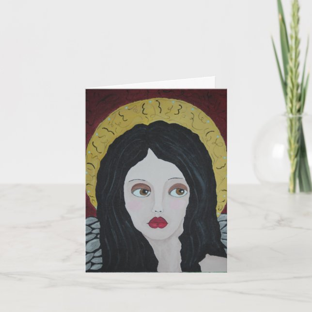 Carte de Noël Angel (Devant)