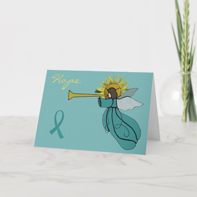 Carte de Noël Angel of Hope (Devant)