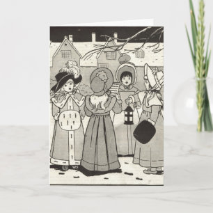carte de noël antique