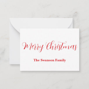 Carte de Noël Appartement