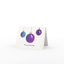 Carte de Noël Aquarelle