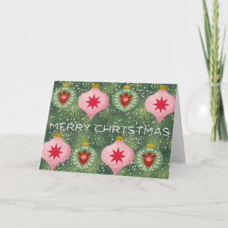 Carte de Noël arbre de Noël