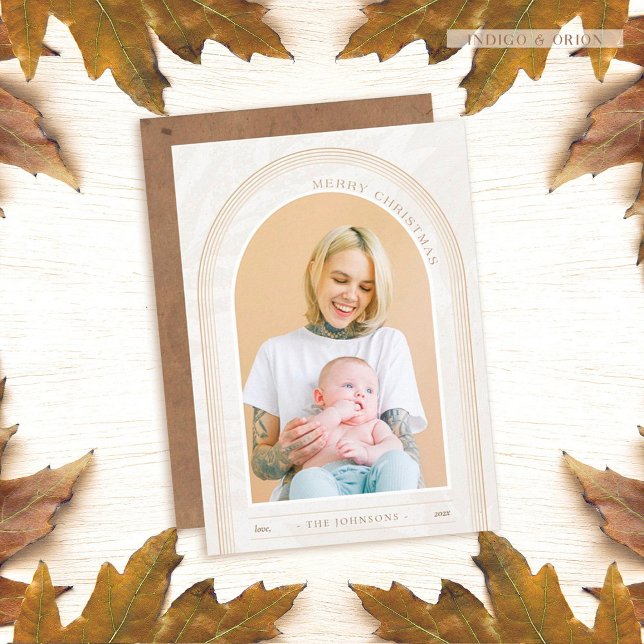 Carte de Noël Arc moderne (Créateur téléchargé)