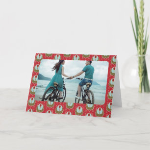 Carte de Noël Art Nouveau