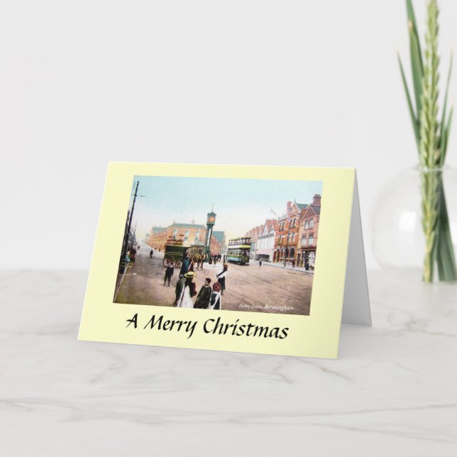 Carte de Noël - Aston Cross, Birmingham (Devant)