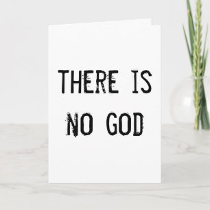 Carte de Noël athée