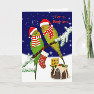 Carte de Noël au gâteau aux graines PETIT AMI