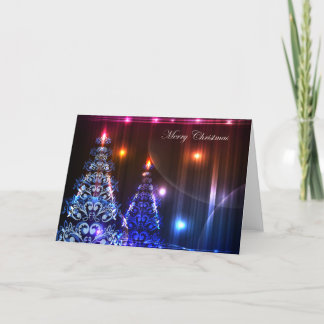 Carte de Noël au néon #1