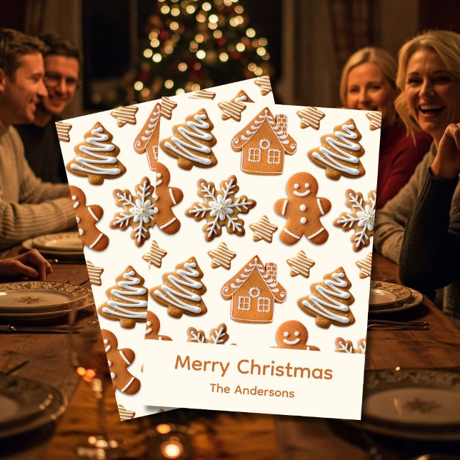 Carte de Noël au pain d'épices (Créateur téléchargé)
