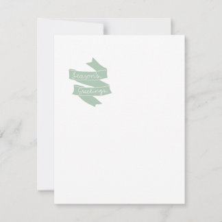 Carte de Noël au renard à l'aquarelle sur un traîn