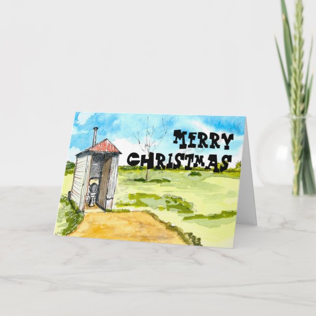 Carte de Noël australienne (Devant)