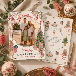 Carte de Noël australienne photo Down Under