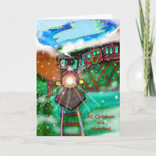 Carte de Noël Autism Charity