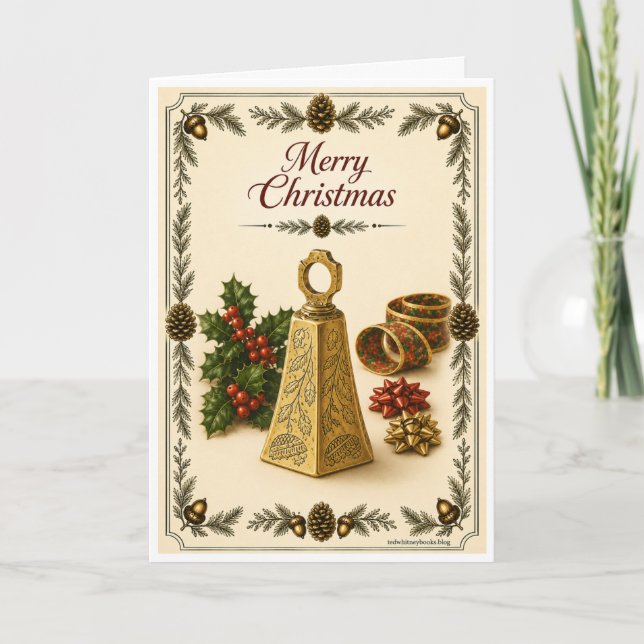 Carte de Noël - avec Cloche (Devant)