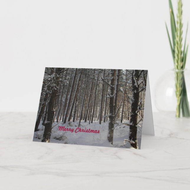 Carte de Noël avec Joyeux Noël (Devant)