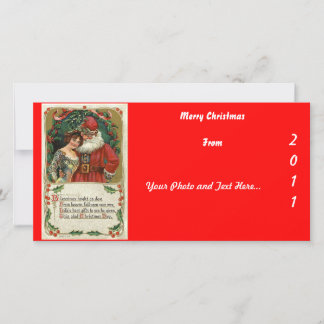 Carte de Noël avec photo