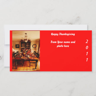 Carte de Noël avec photo