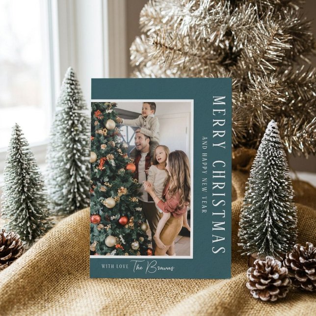 Carte de Noël avec photo de famille (Créateur téléchargé)