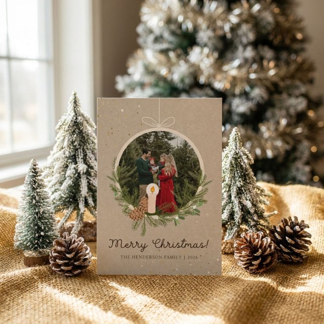 Carte de Noël avec photo de famille (Créateur téléchargé)