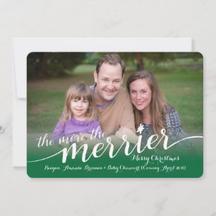 Carte de Noël avec photos