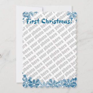 Carte de Noël avec votre photo