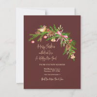 Carte de Noël Balsam Swag