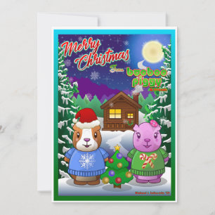 Carte de Noël Booboo Piggy 2023