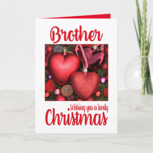 Carte de Noël Brother Lovely