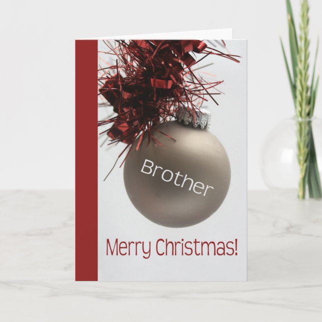 Carte de Noël Brother Merry (Devant)