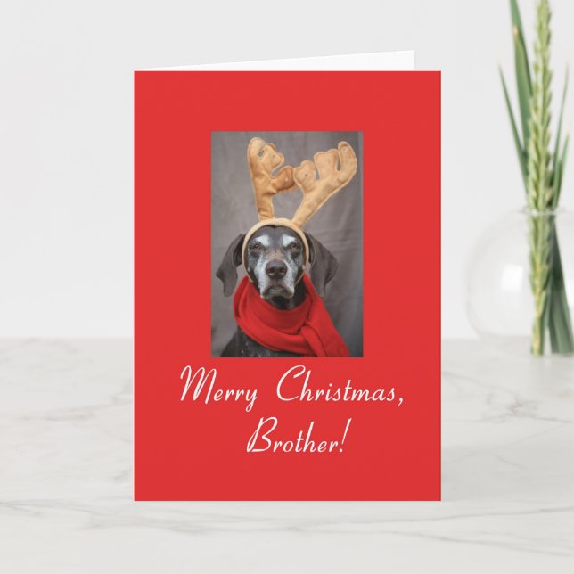 Carte de Noël Brother Merry (Devant)