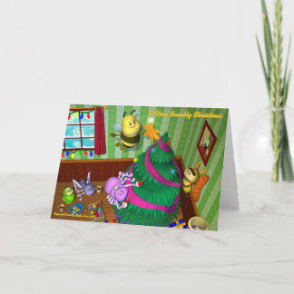 Carte de Noël Bumblz #2 - Customisée