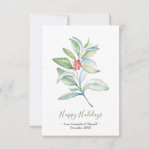 Carte de Noël, Carte de vacances