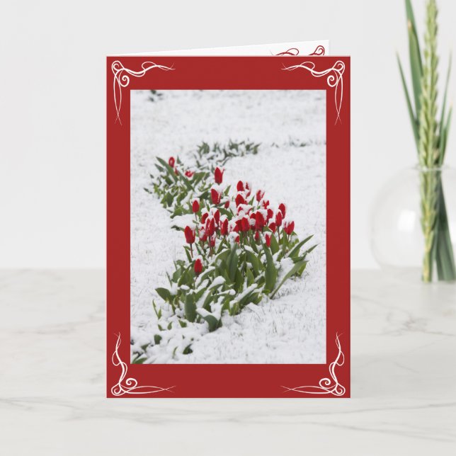 Carte de Noël - Carte de voeux de Noël (Devant)