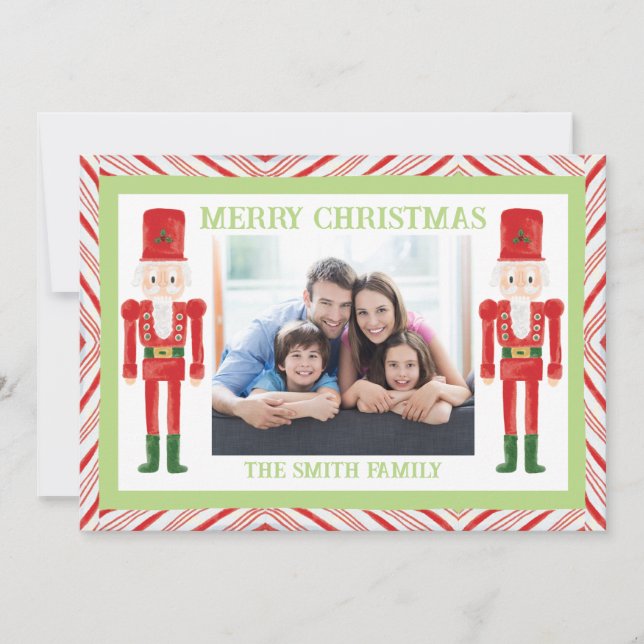 Carte de Noël Casse-Noisette (Devant)