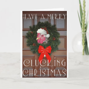 Carte de Noël Chickie Boom-Boom