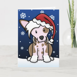 Carte de Noël chinoise de Kawaii