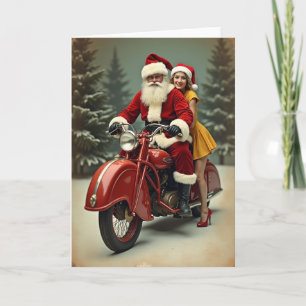 Carte de Noël Classic Ride