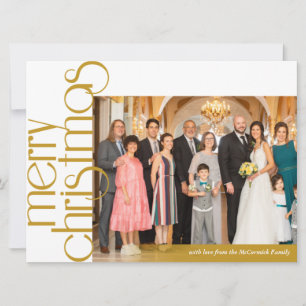 Carte de Noël classique