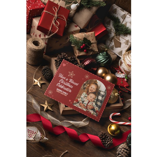 Carte de Noël Coeur Thème frère (Créateur téléchargé)