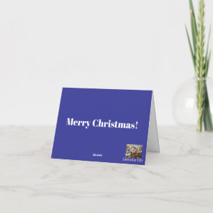 Carte de Noël commémorative spéciale