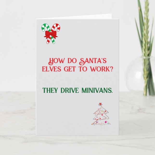 Carte de Noël conçue par papa (Devant)
