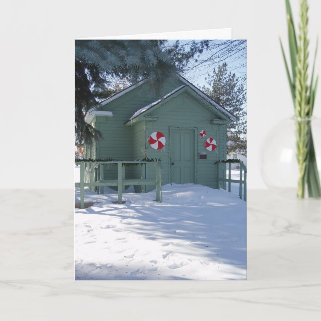 Carte de Noël "Confiserie" (Devant)