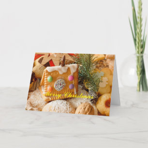Carte de Noël Cookies et Sweets