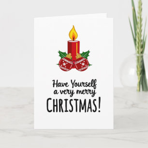 Carte de Noël coquine humour adulte drôle
