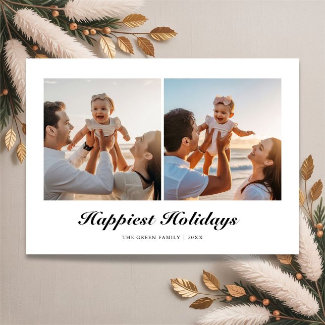 Carte de Noël Couple des vacances les plus agréabl (Créateur téléchargé)